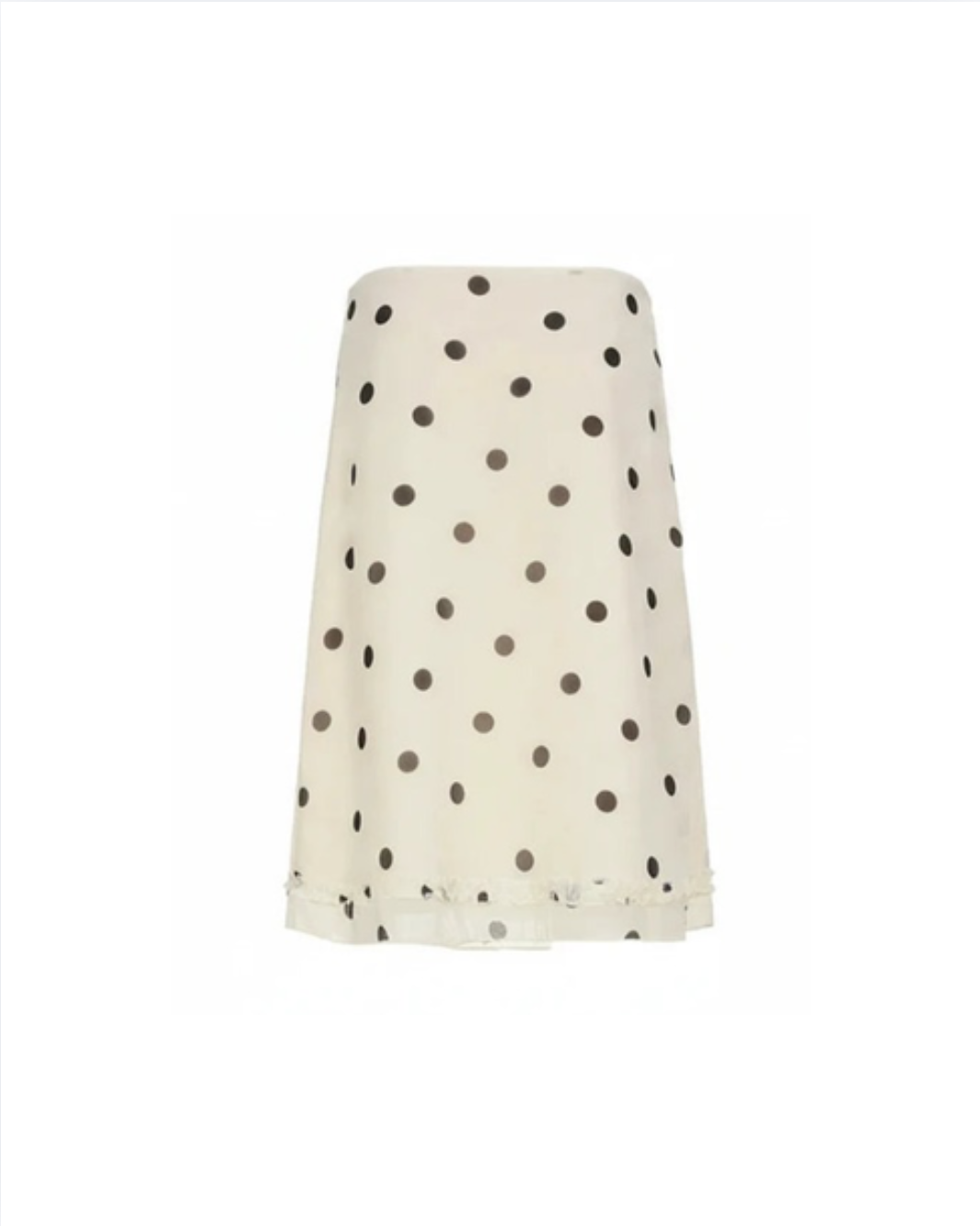 Mesh Polka Dot Skirt