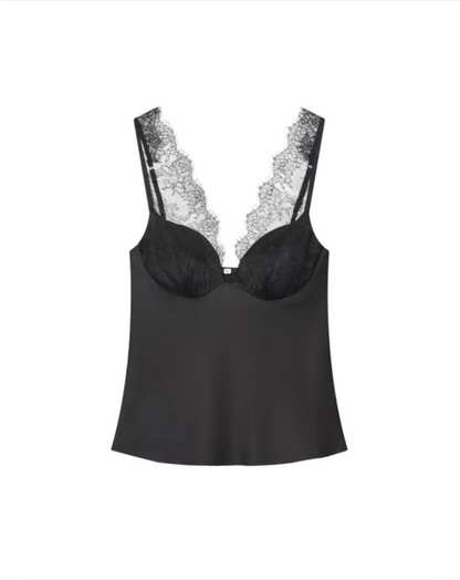 Lace Sleeveless Blouse