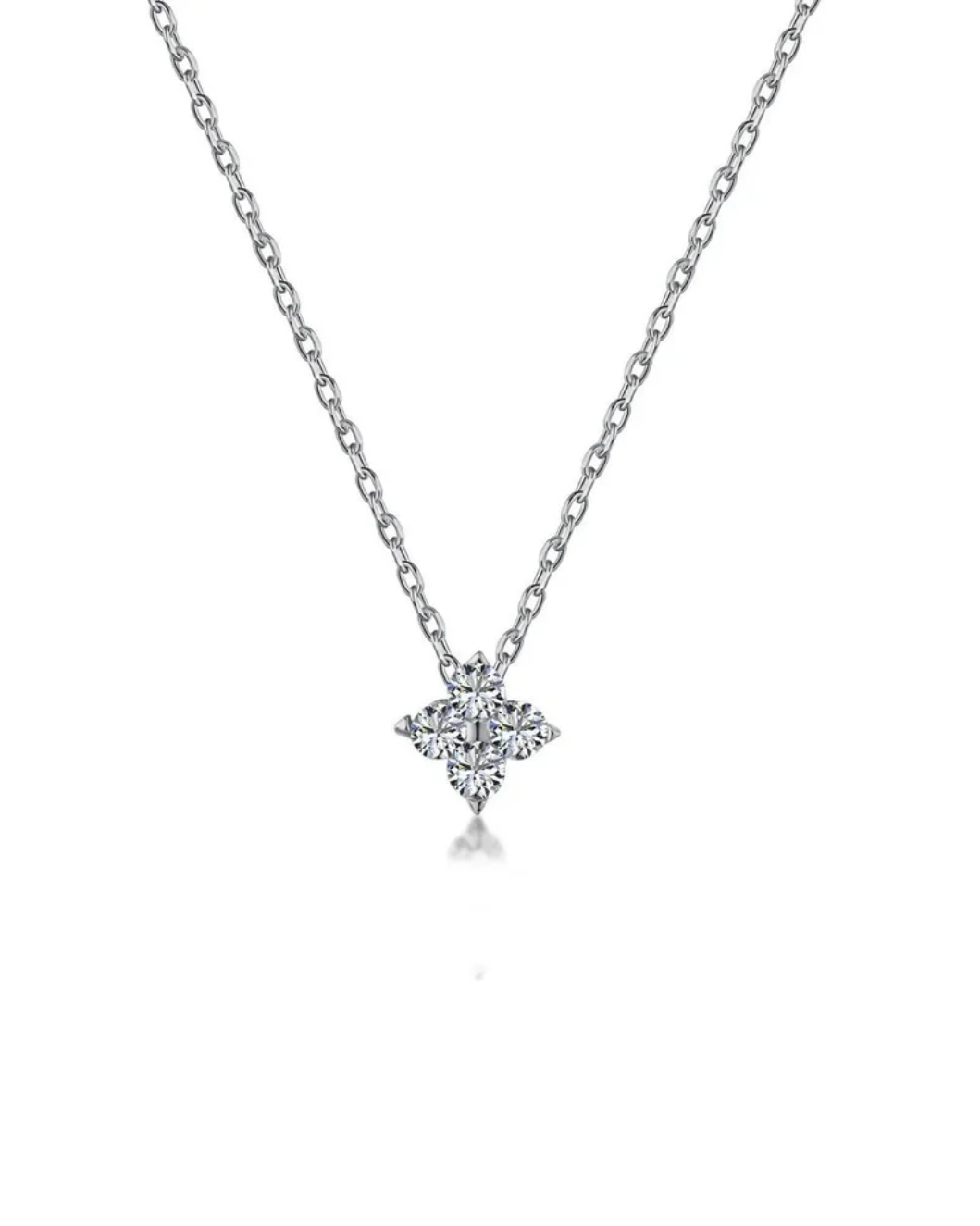 Four Leaf Necklace and Bracelet