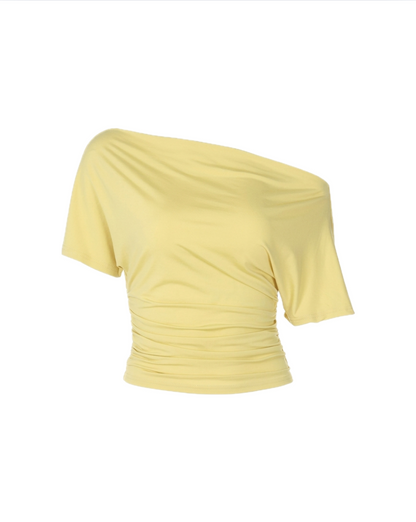 One Shoulder Slim Top